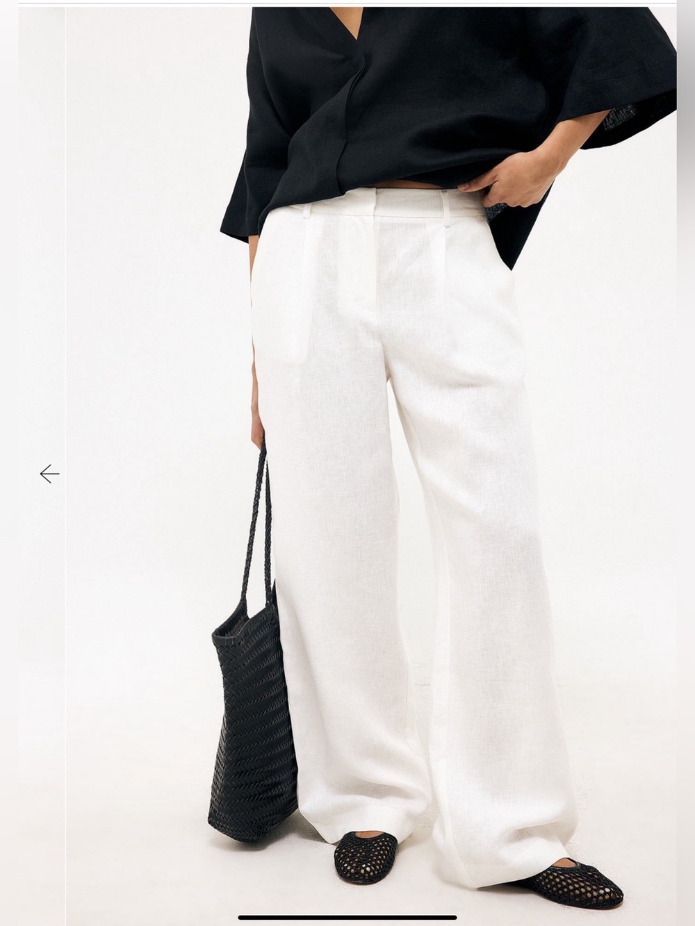 NA-KD NWT Women’s Linen White Wide Leg Pants size 36/6
Luxury minimalist classic - Picture 3 of 16